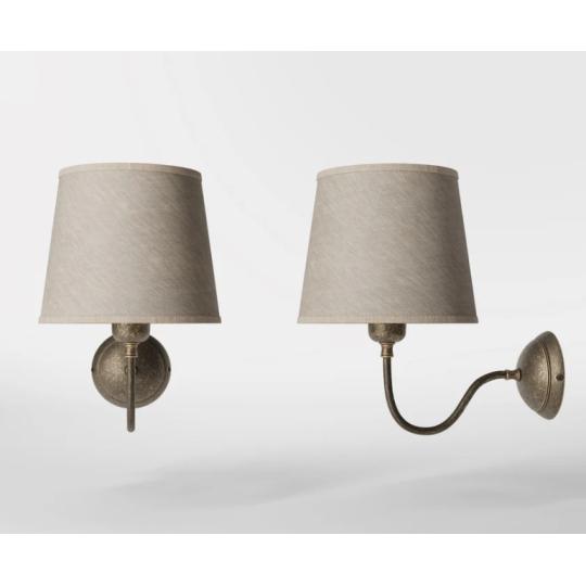 klasszikus mediterran lampa falikar haloszoba textil ernyos rez ruszitkus folyoso nappali haloszoba paraszthaz country vintage videki stilus balatonfelvidek szalloda olvasolampa agyhoz.jpg